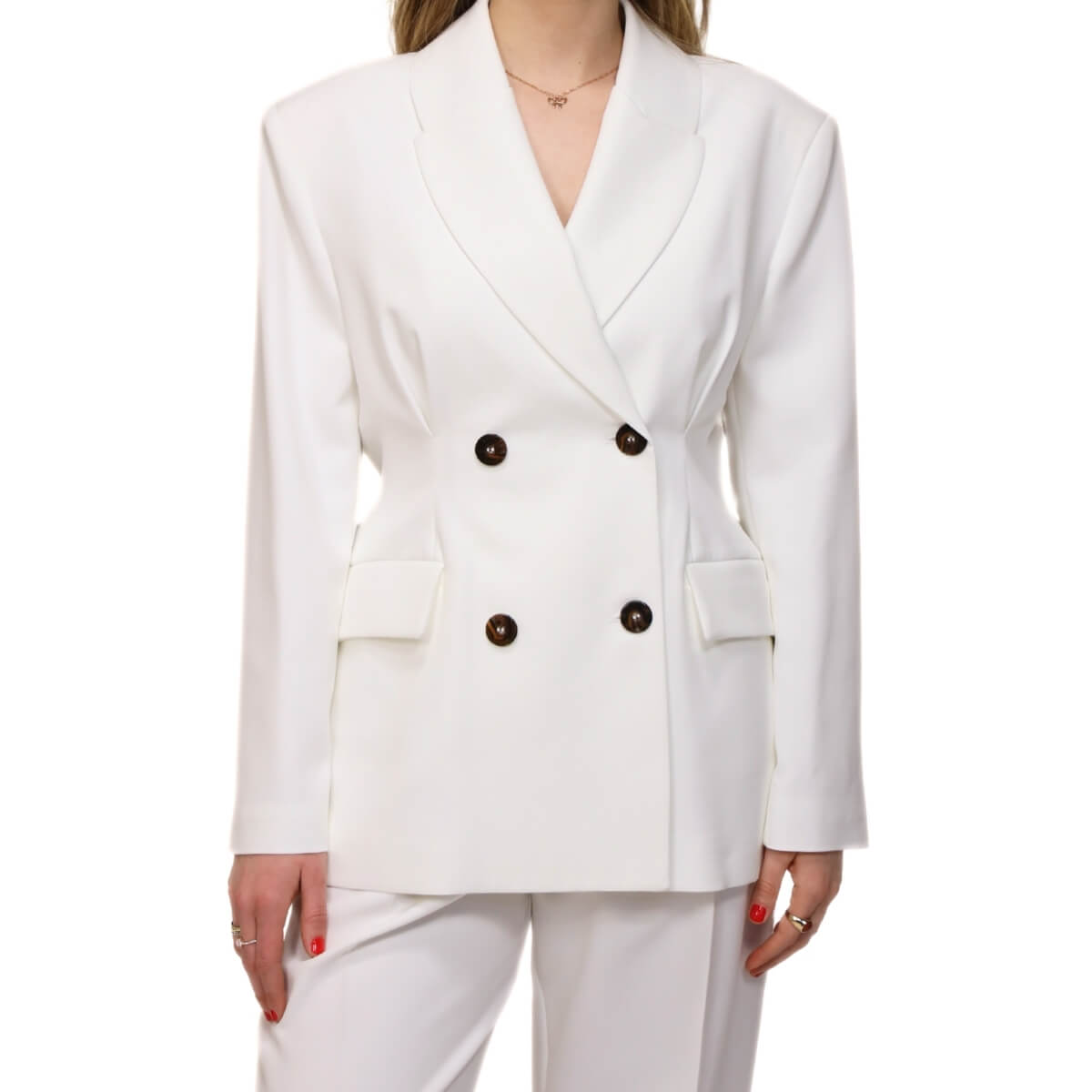 MARYLEY GIACCA 205 BIANCO