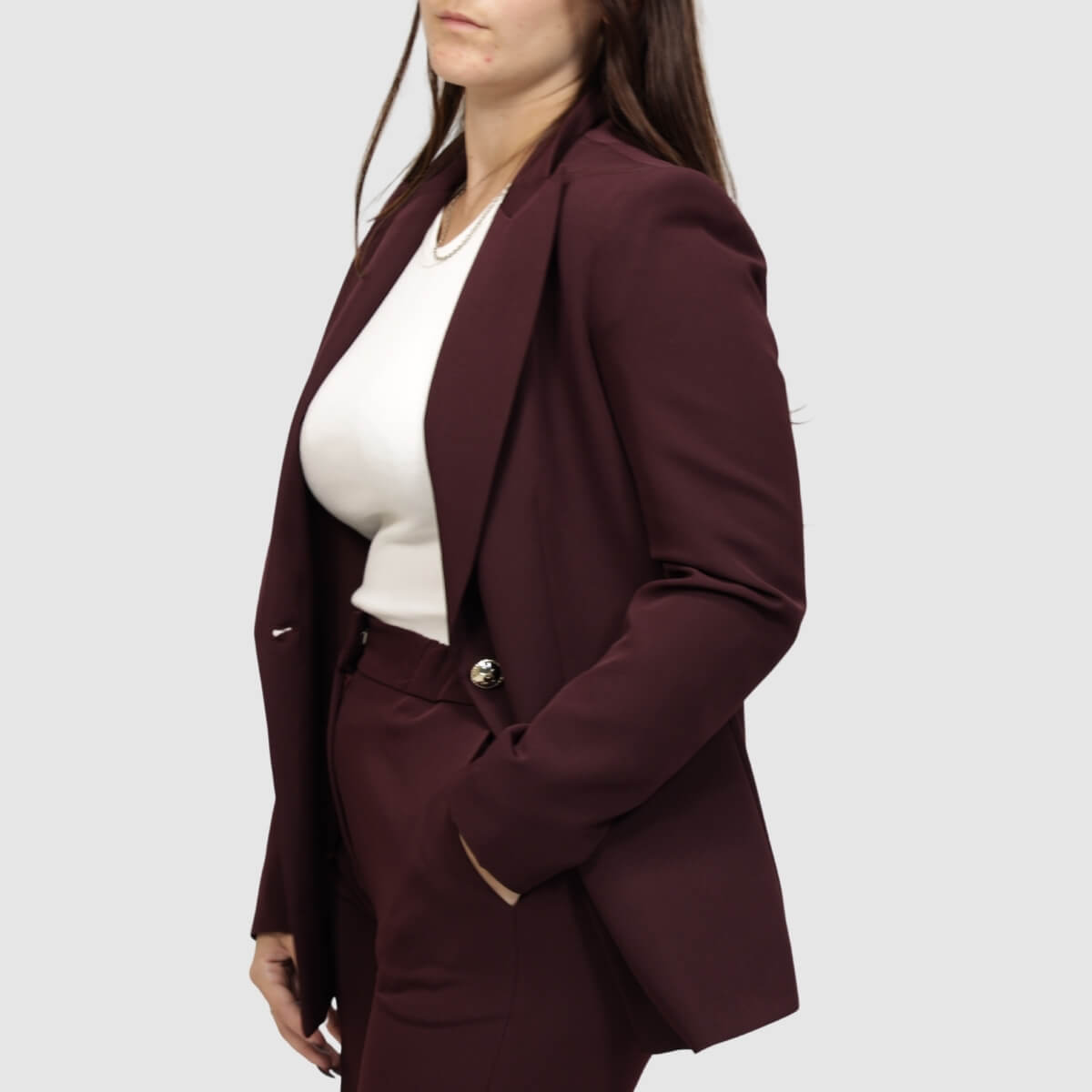 MARYLEY GIACCA 26IB187 BORDEAUX