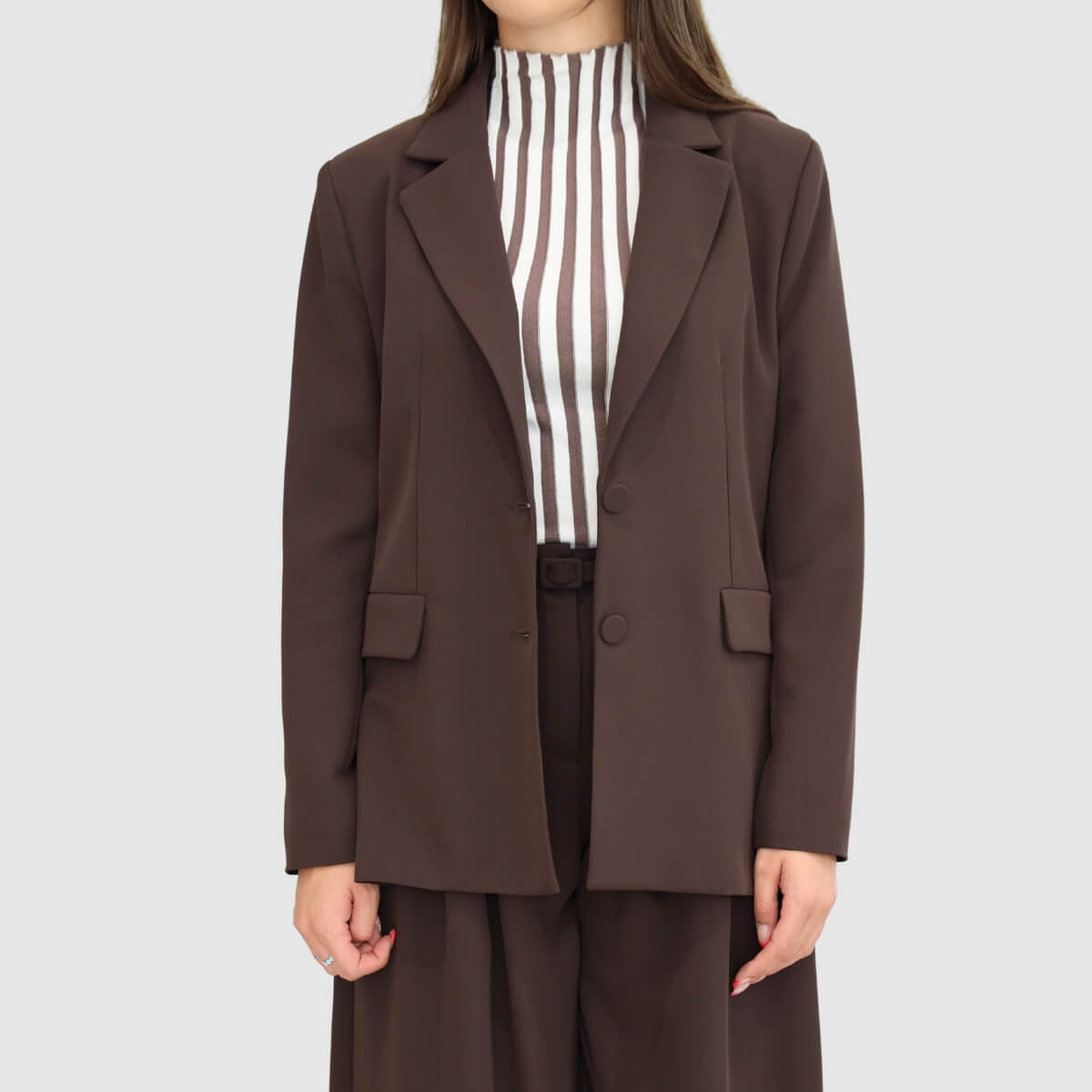 MARYLEY GIACCA 103 MARRONE
