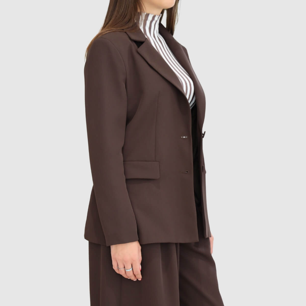 MARYLEY GIACCA 103 MARRONE