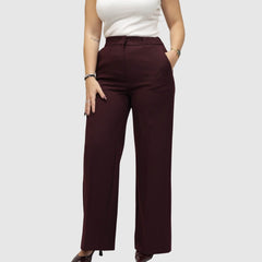 MARYLEY PANTALONE 26IB598 BORDEAUX