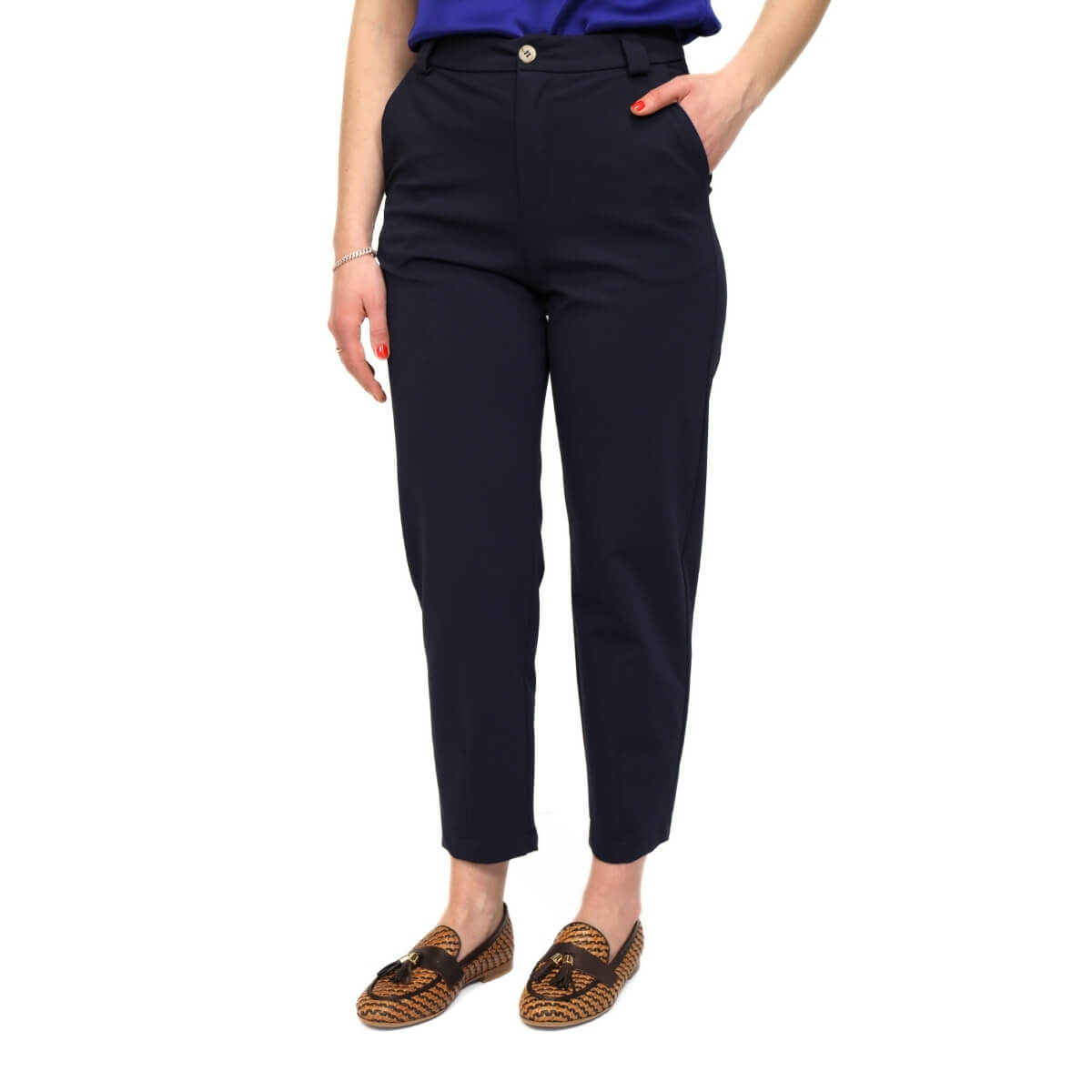 MARYLEY PANTALONE 518 BLU