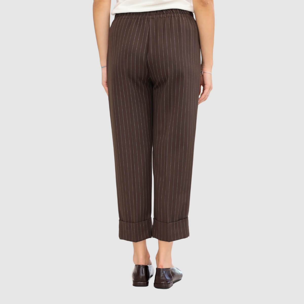 MARYLEY PANTALONE 597 MARRONE