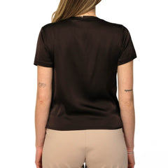 MARYLEY T-SHIRT 820 MARRONE
