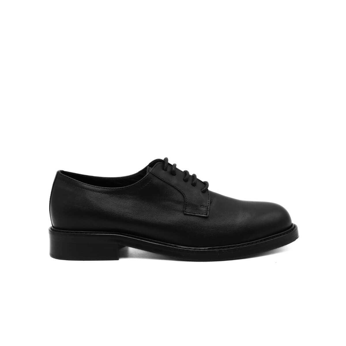 MAT20 STRINGATA DERBY PELLE 8800 NERO