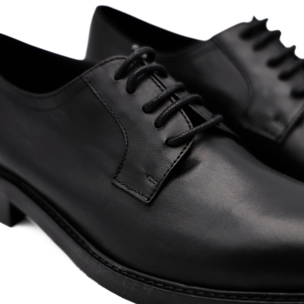 MAT20 STRINGATA DERBY PELLE 8800 NERO