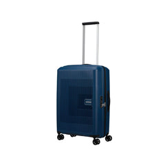 AMERICAN TOURISTER TROLLEY MEDIO MD8-002-41 AEROSTEP BLU