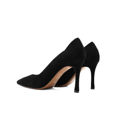 MELLUSO DÈCOLLÈTE CAMOSCIO D5198 NERO