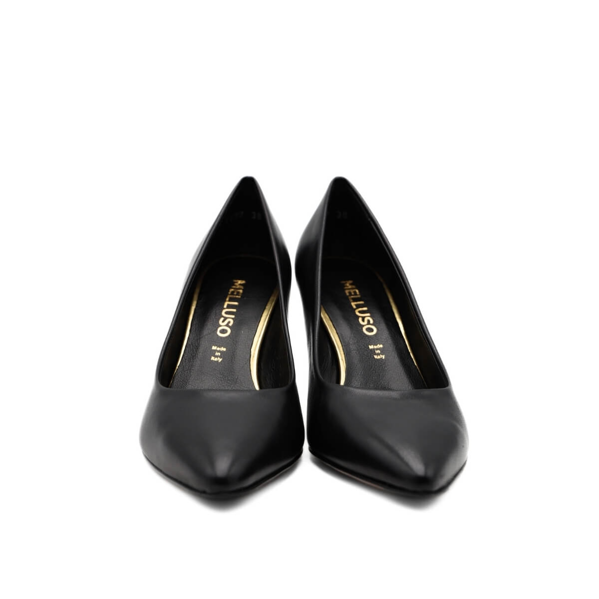 MELLUSO DÈCOLLÈTE PELLE D5177 NERO