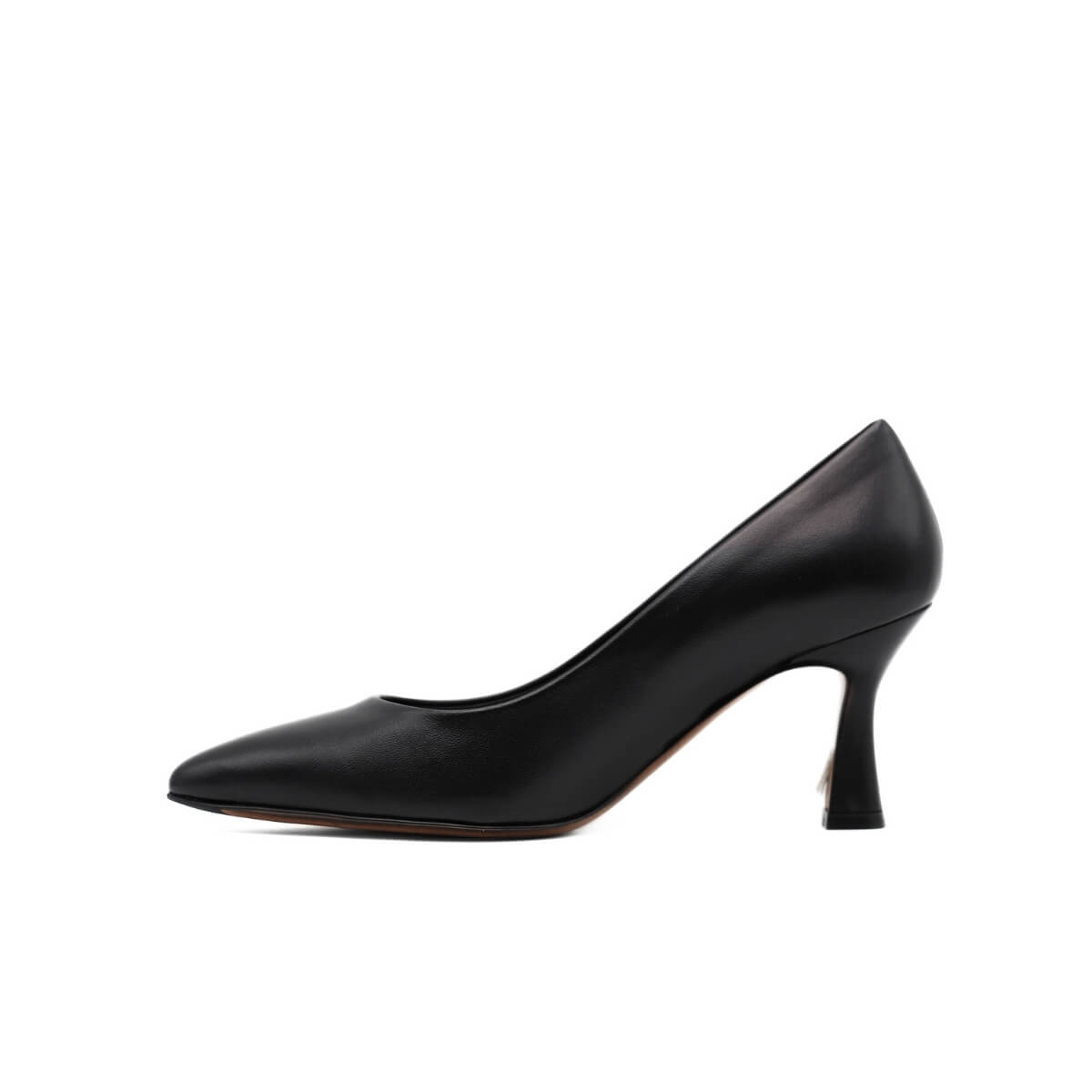 MELLUSO DÈCOLLÈTE PELLE D5177 NERO