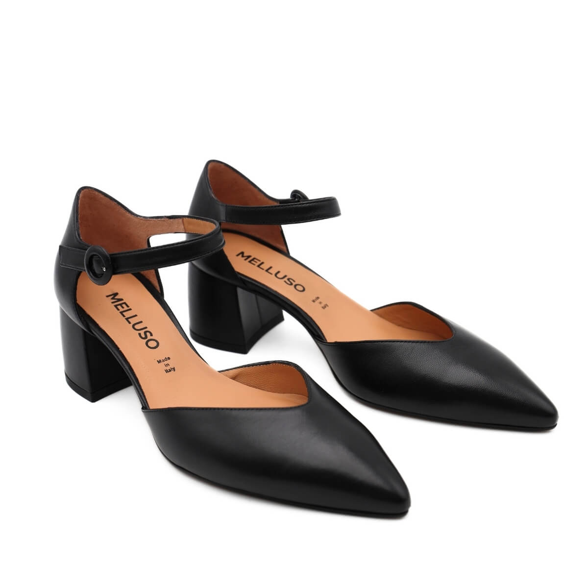 MELLUSO DÈCOLLETÈ V308 NAPPA NERO