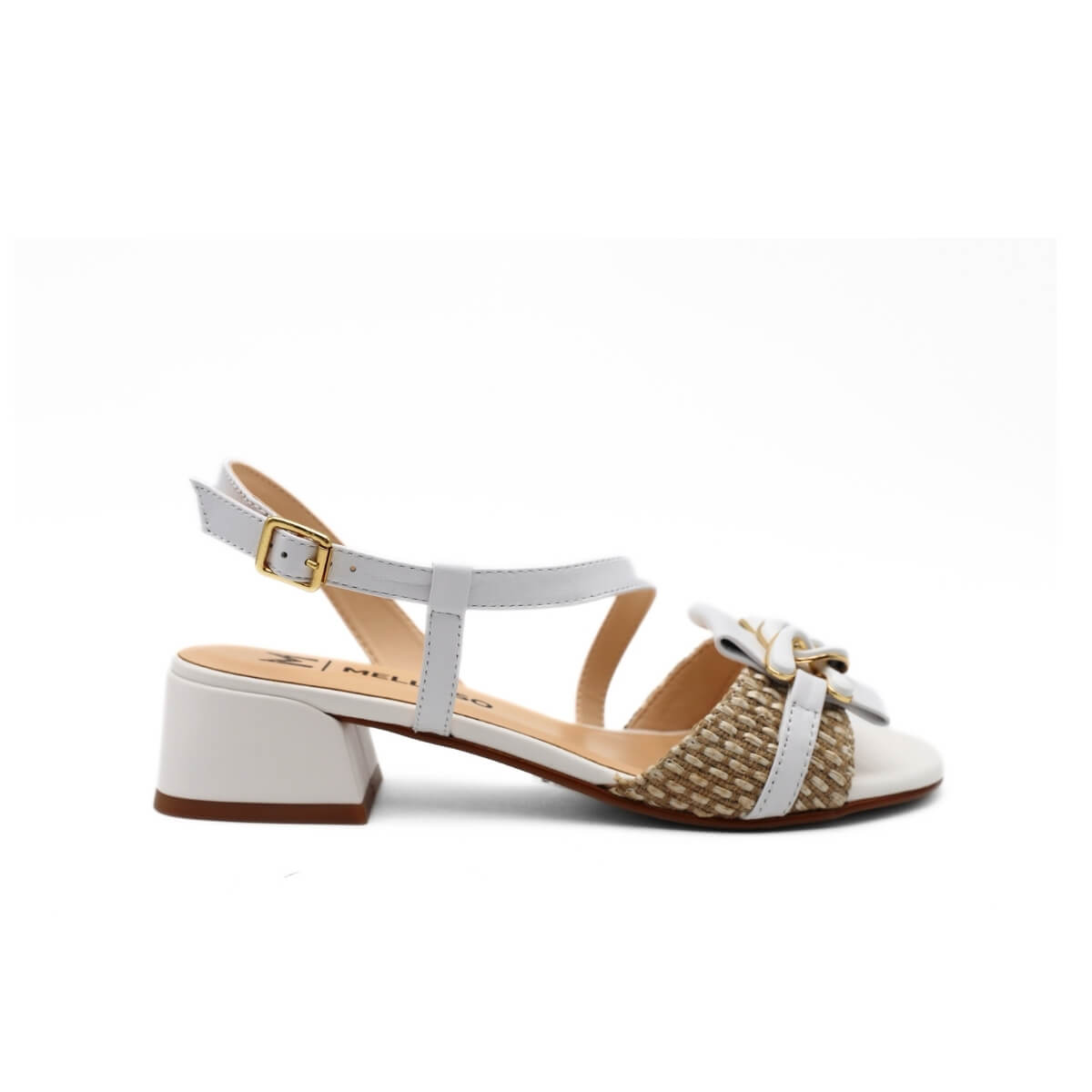 MELLUSO SANDALO K35576 BIANCO
