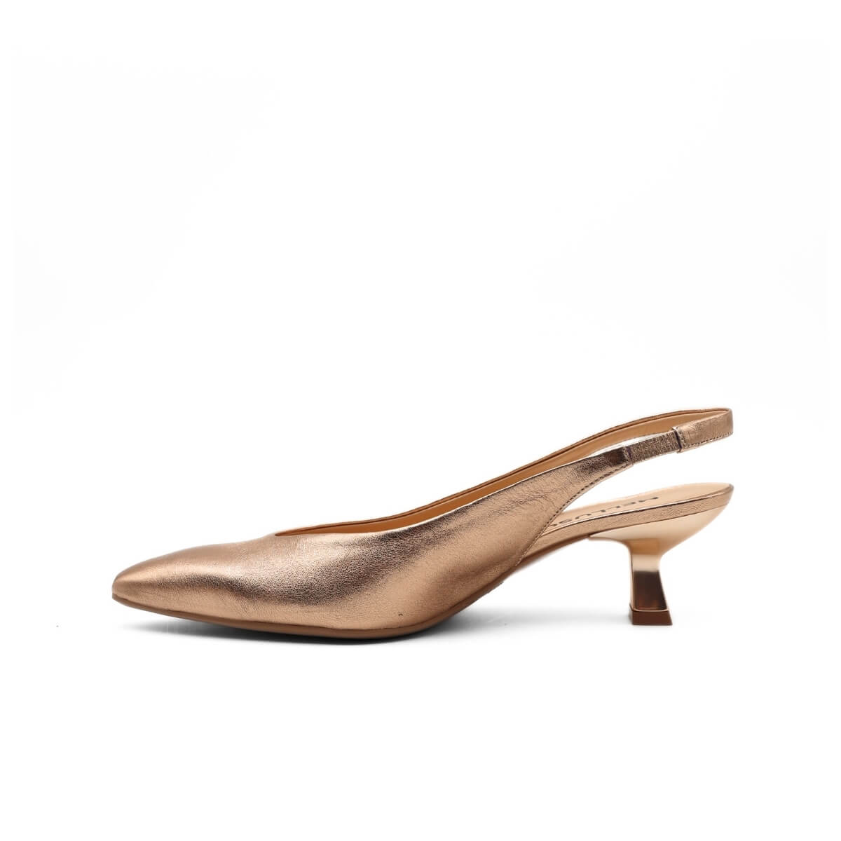 MELLUSO SLINGBACK D202 LAMINATO NUDE
