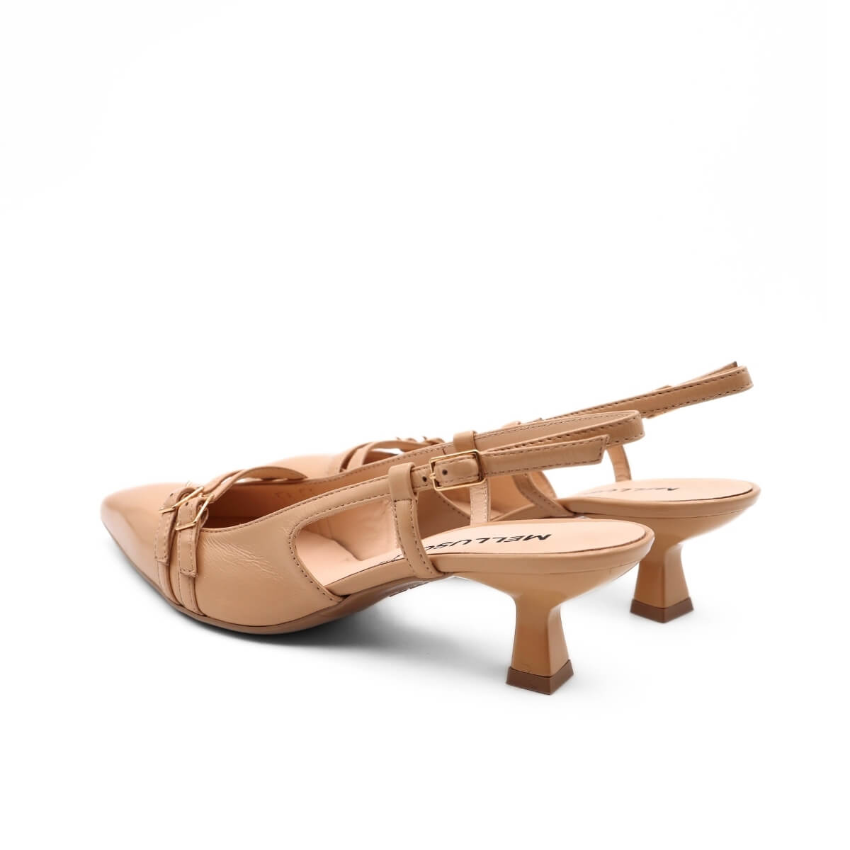 MELLUSO SLINGBACK E1952 FIBBIE NUDE