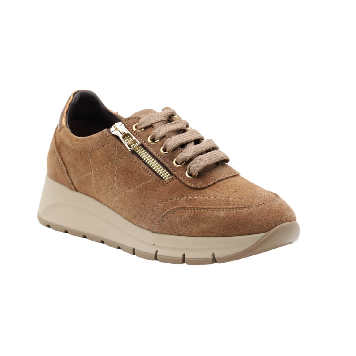 MELLUSO SNEAKERS R25100 CAMOSCO TAUPE