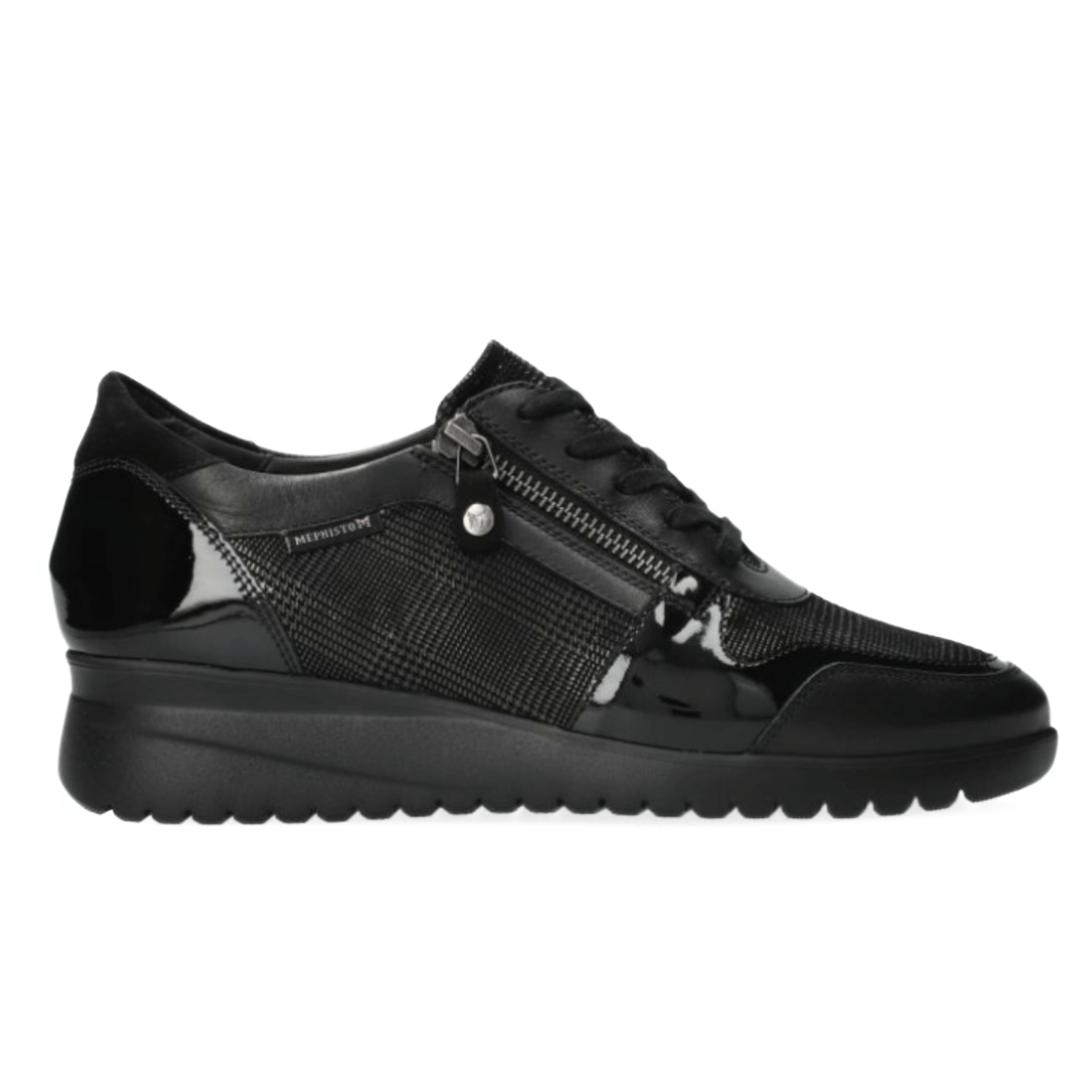 MEPHISTO SNEAKERS IASMINA CERNIERA NERO