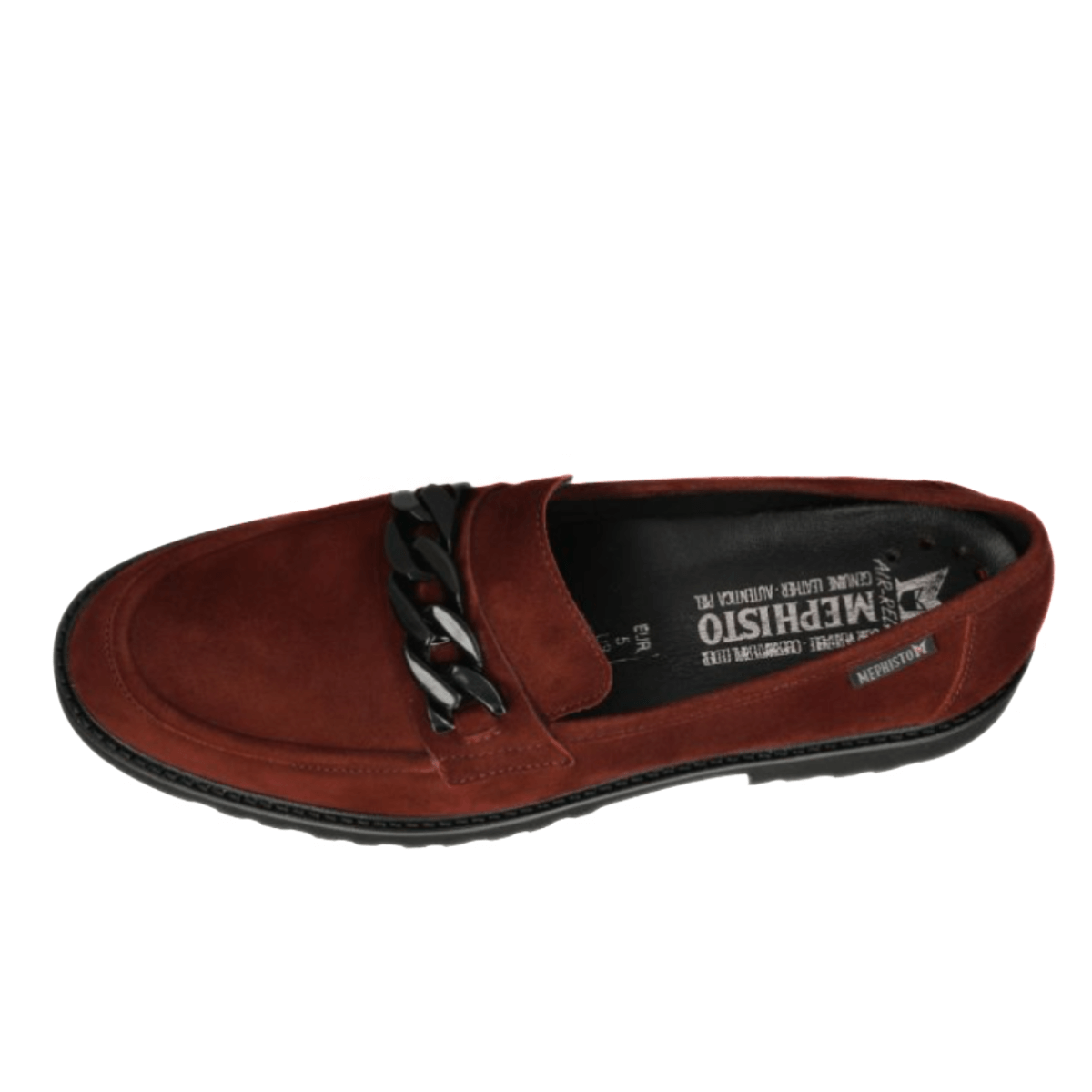 MEPHISTO MOCASSINO SALKA CATENA BORDEAUX