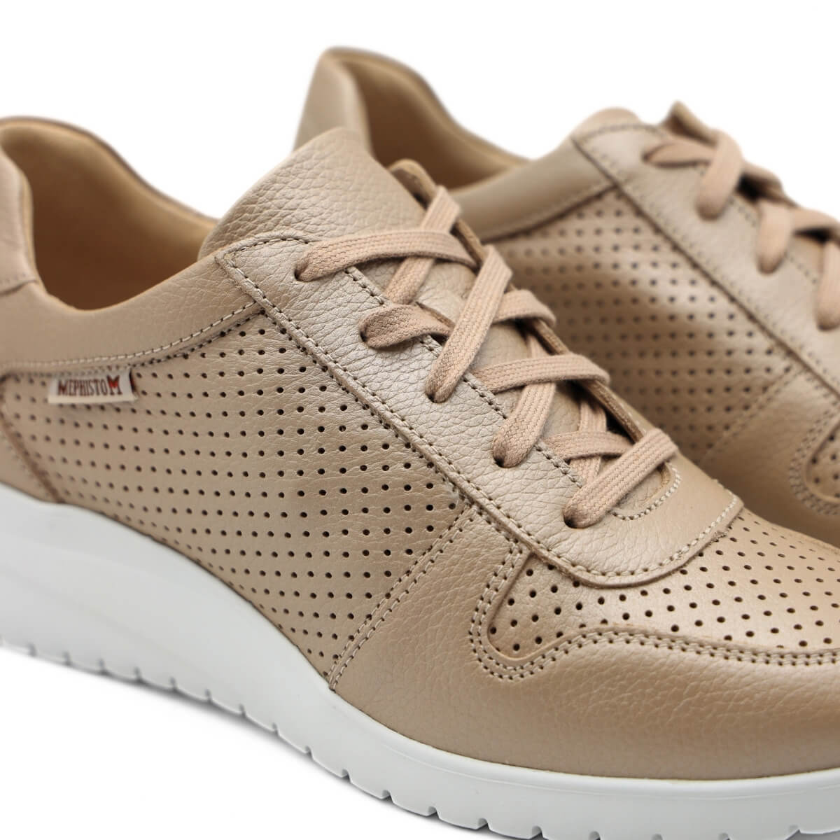 MEPHISTO SNEAKERS ISA PERF 991B BEIGE