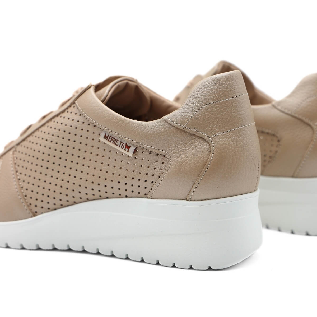 MEPHISTO SNEAKERS ISA PERF 991B BEIGE