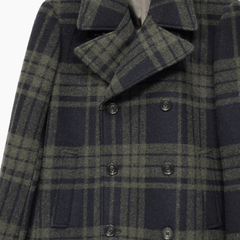 MARKUP CAPPOTTO MK9940615 QUADRI VERDE/NERO
