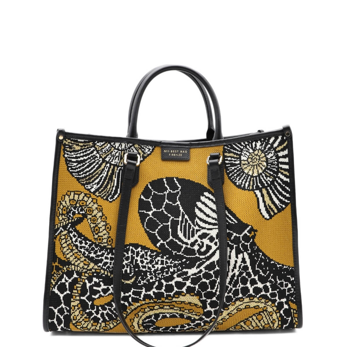 MY-BEST BAG BORSA ATENA OCTOPUS 2016 NERO ORO