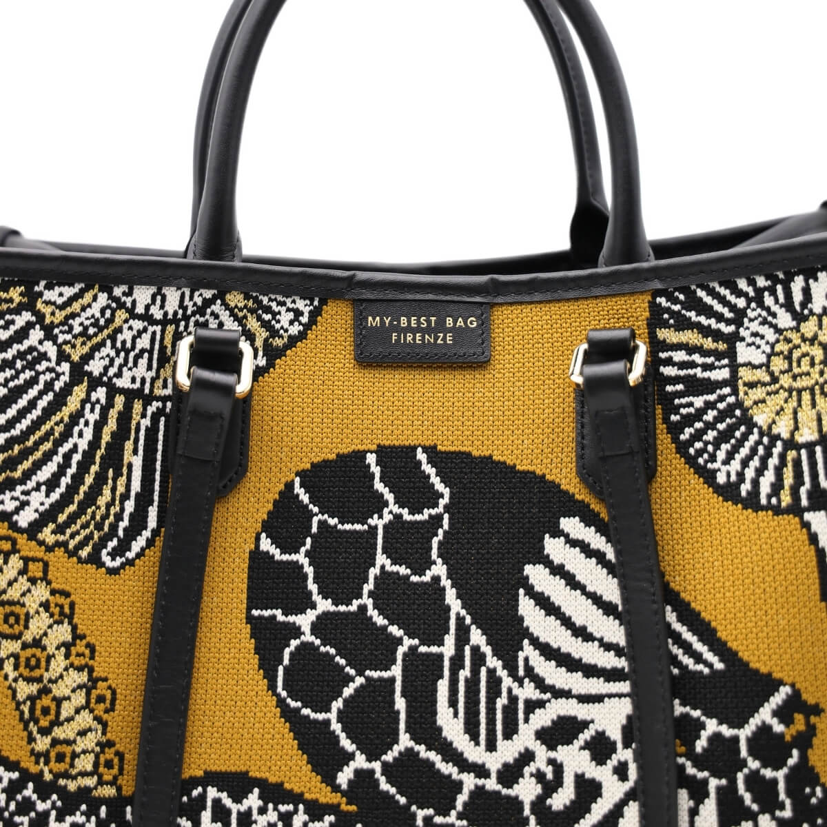 MY-BEST BAG BORSA ATENA OCTOPUS 2016 NERO ORO