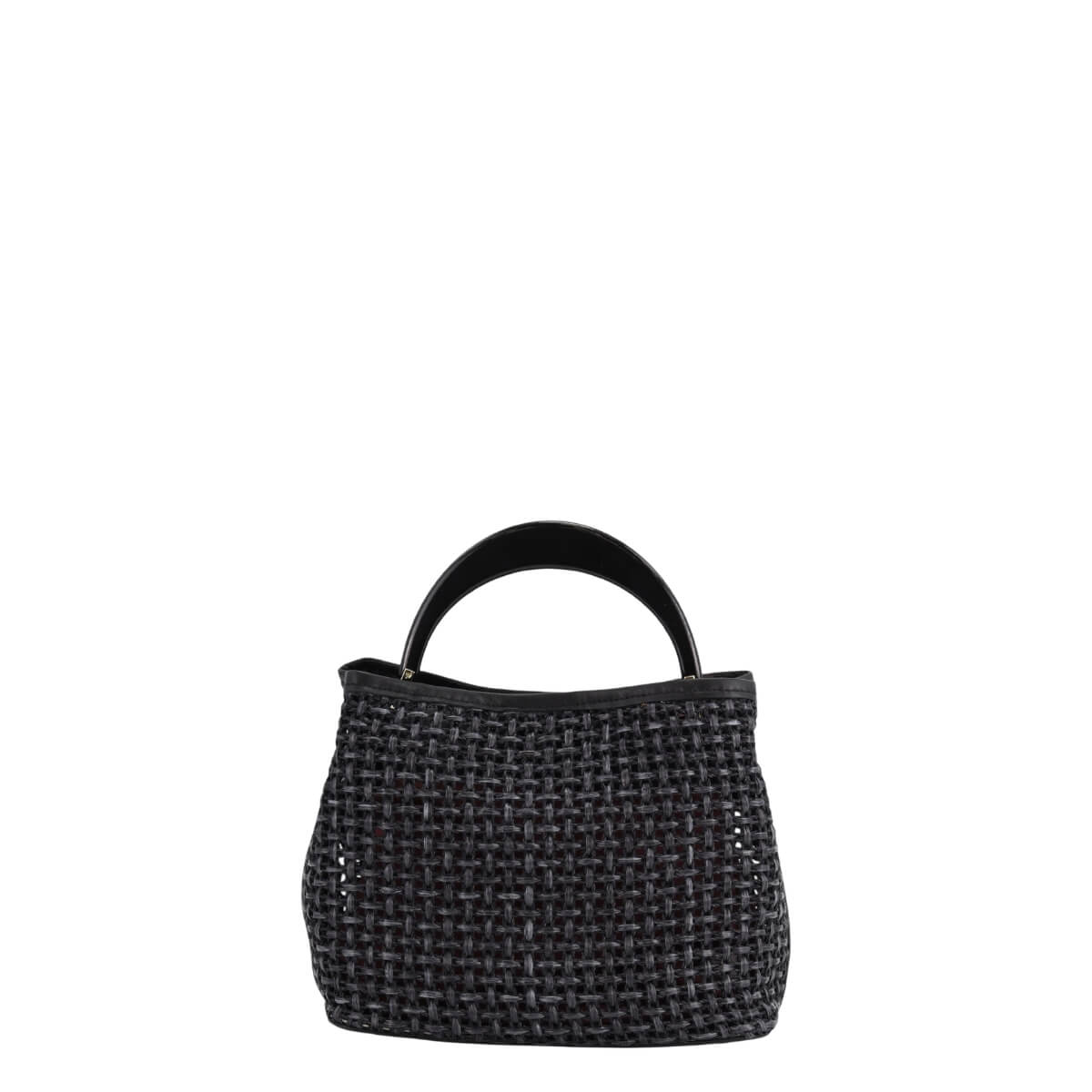 MY-BEST BAG BORSA RAFFIA INGRID 2041 NERO