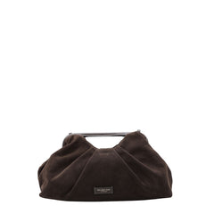 MY-BEST BAG BORSA A MANO 3026L CAMOSCIO MARRONE