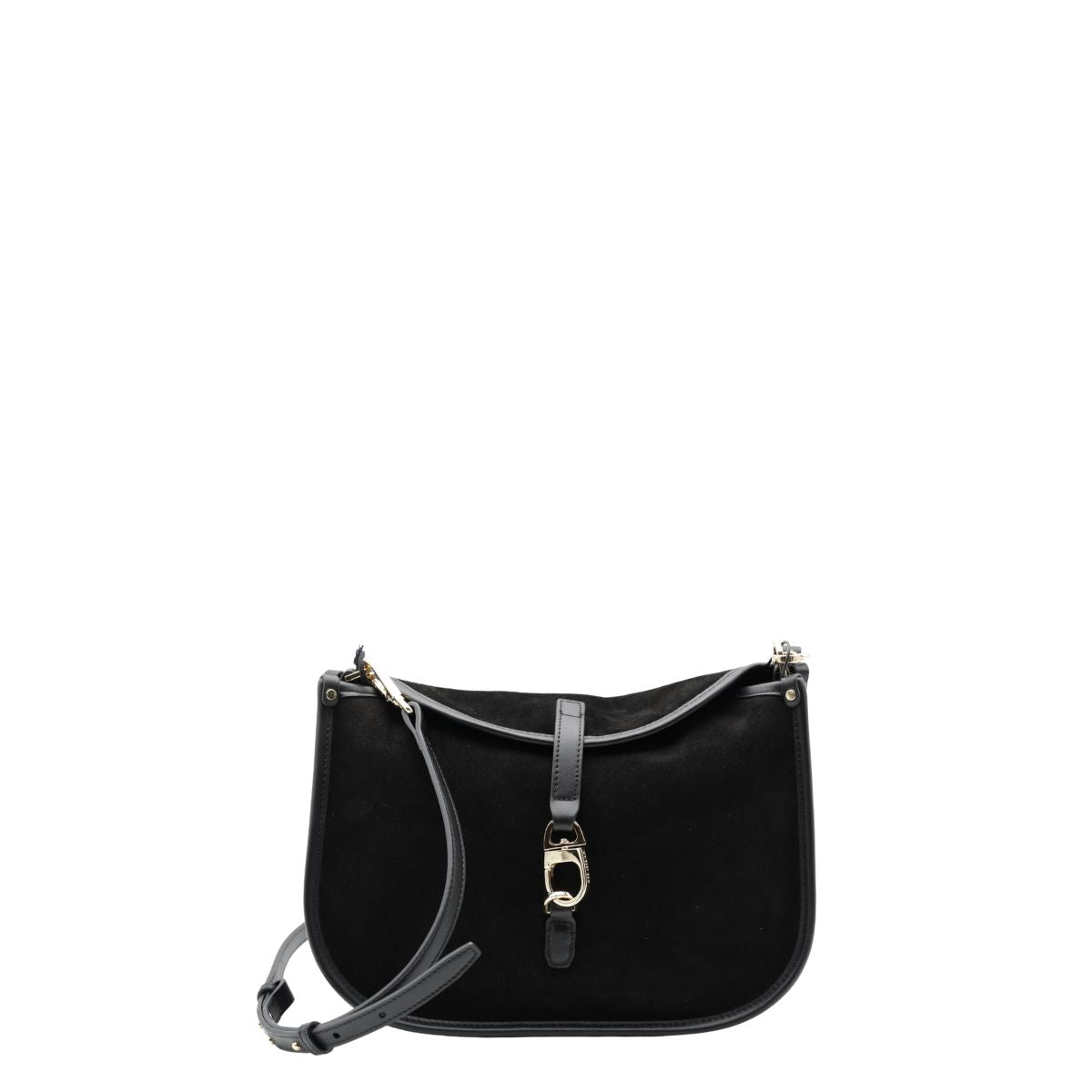MY-BEST BAG BORSA A TRACOLLA 3014 CAMOSCIO NERO