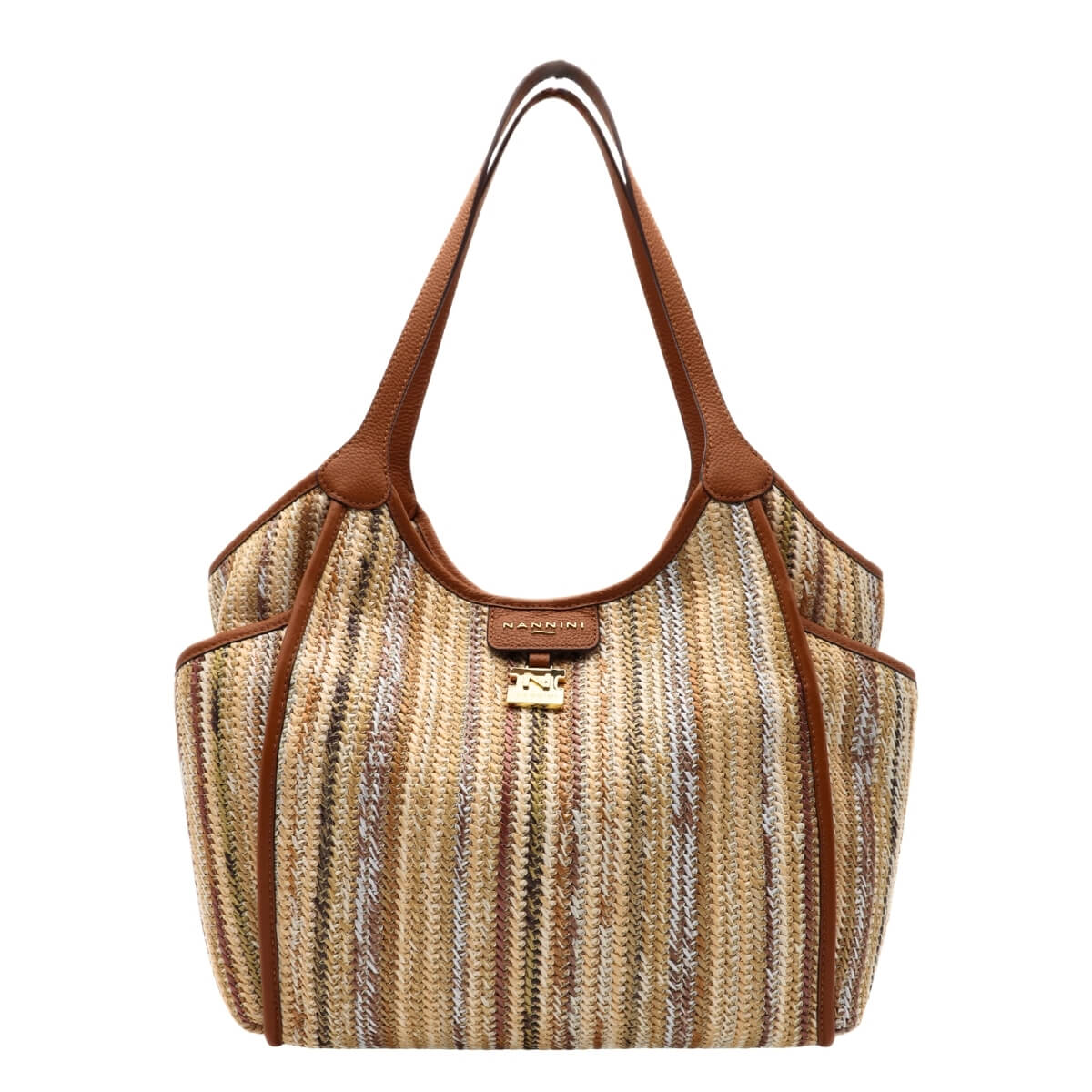 NANNINI BORSA 19400 SIRIA G MARRONE