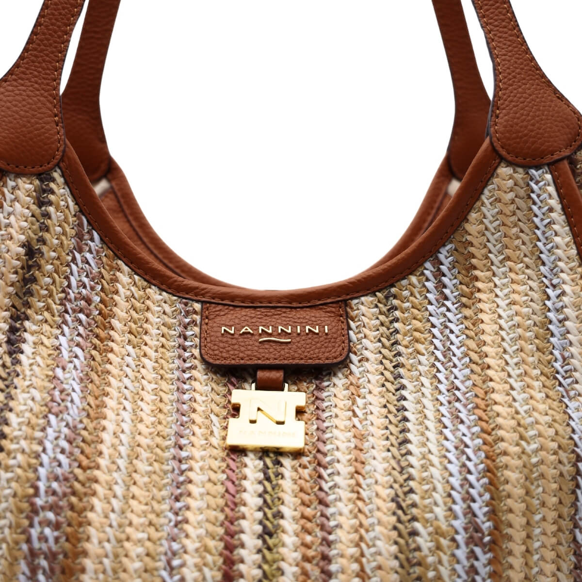 NANNINI BORSA 19400 SIRIA G MARRONE