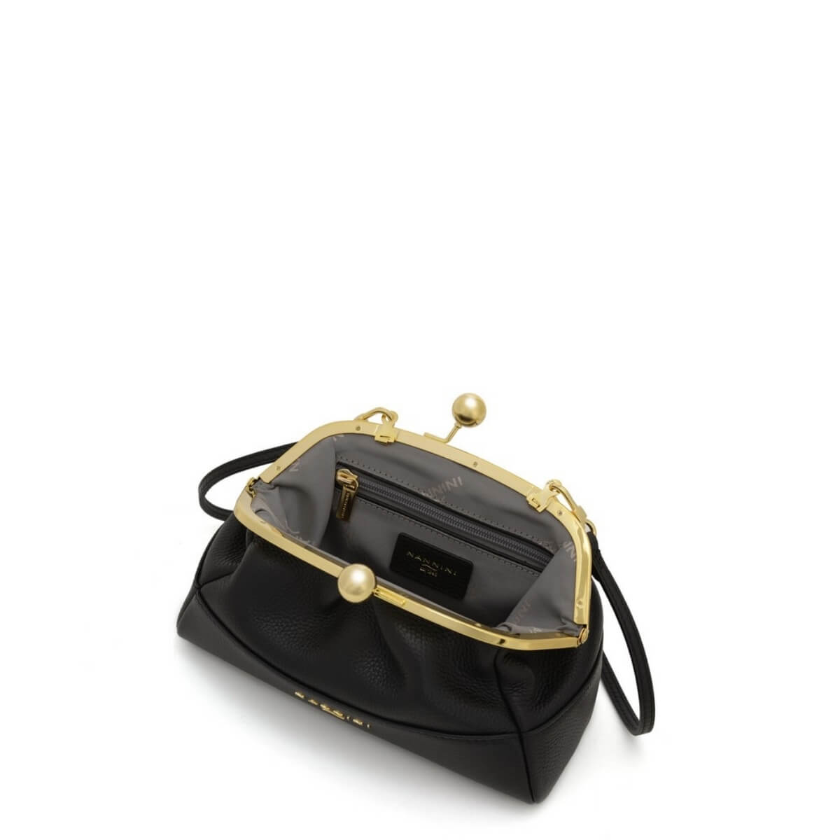 NANNINI BORSA CLUTCH IUNIA 19440 NERO
