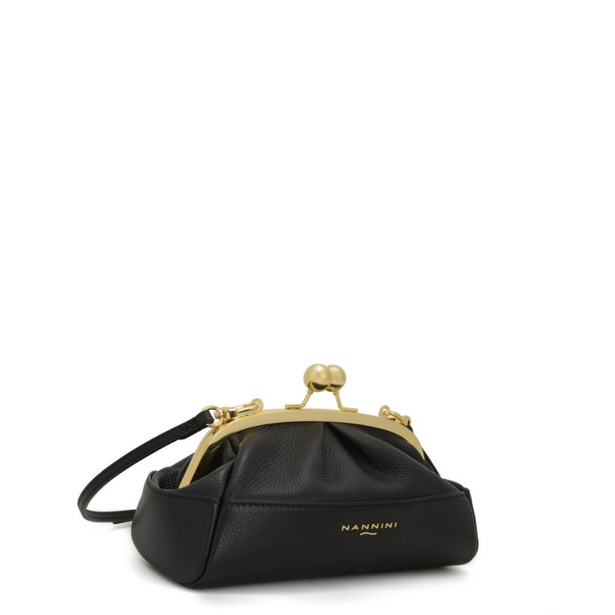NANNINI BORSA CLUTCH IUNIA 19440 NERO