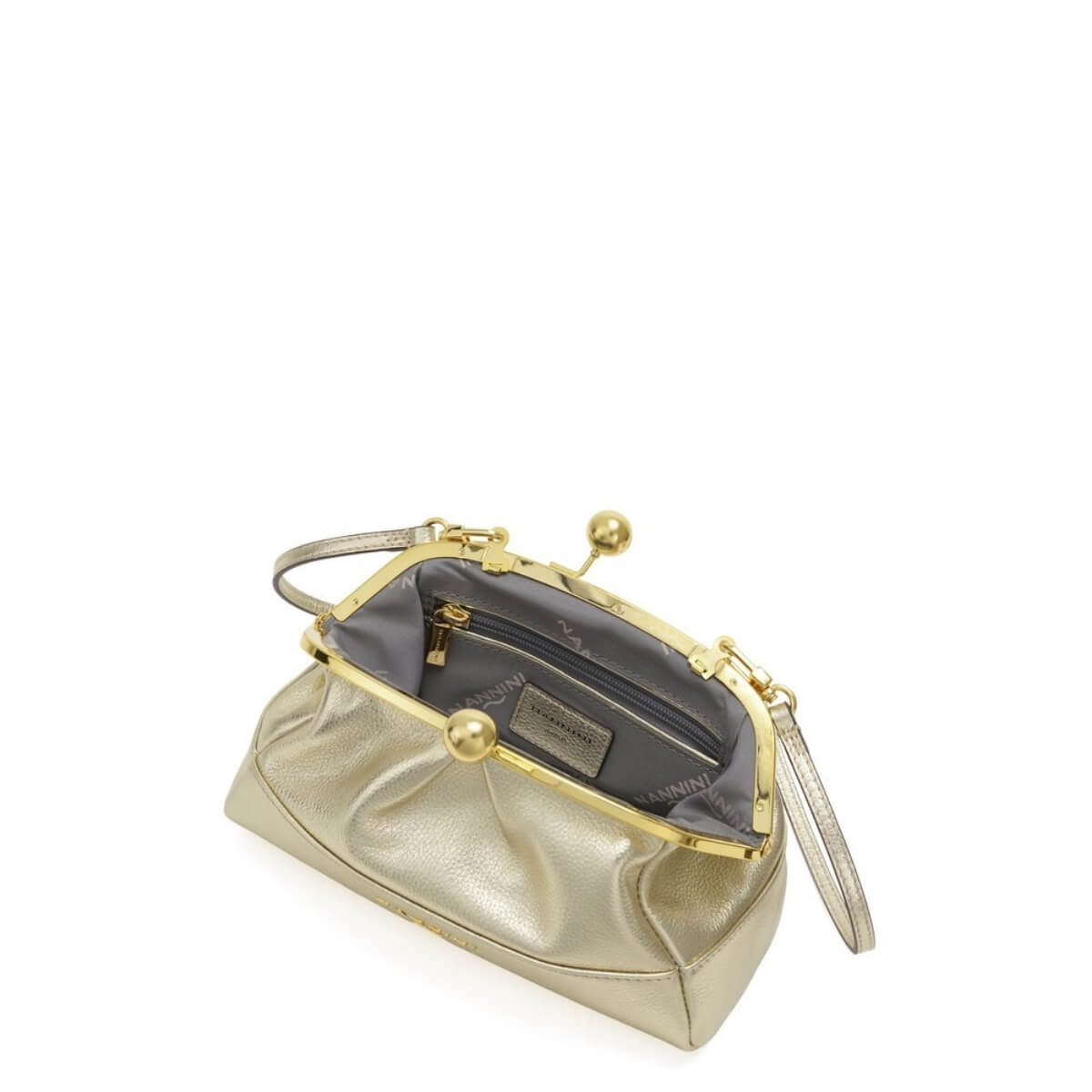 NANNINI BORSA CLUTCH IUNIA 19440 ORO