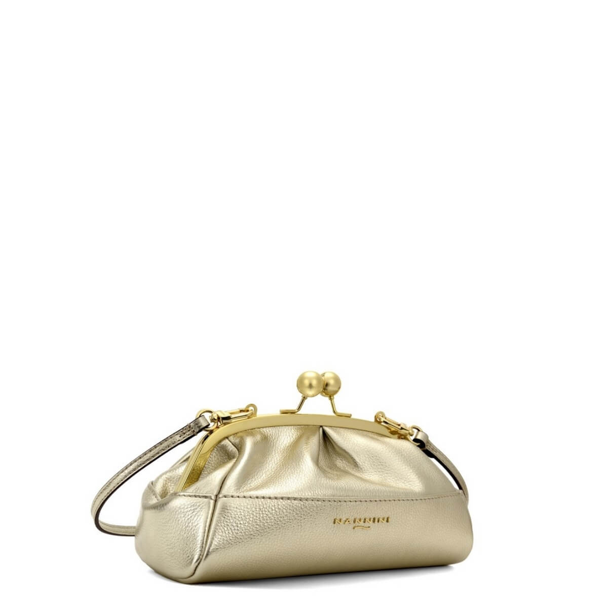NANNINI BORSA CLUTCH IUNIA 19440 ORO