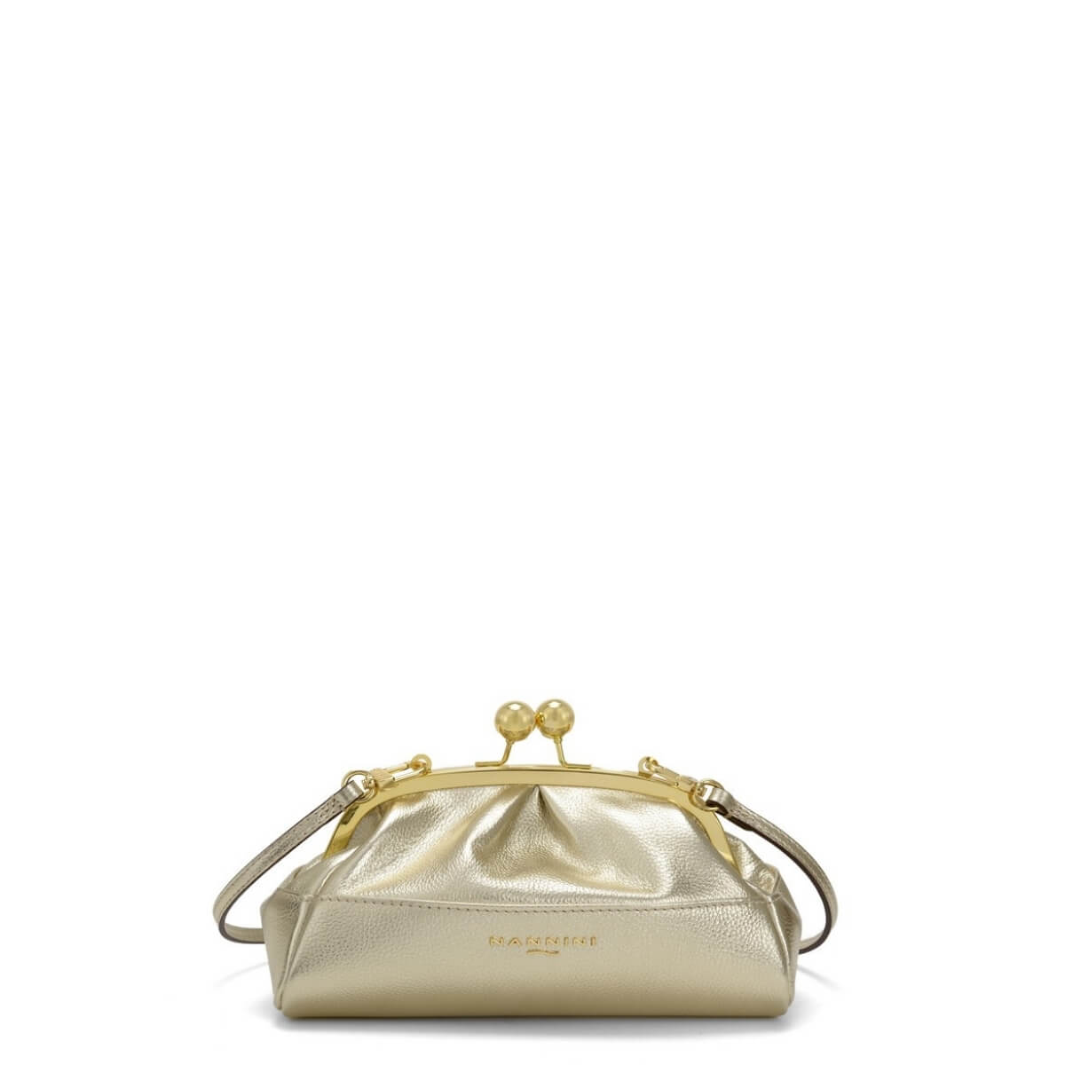 NANNINI BORSA CLUTCH IUNIA 19440 ORO