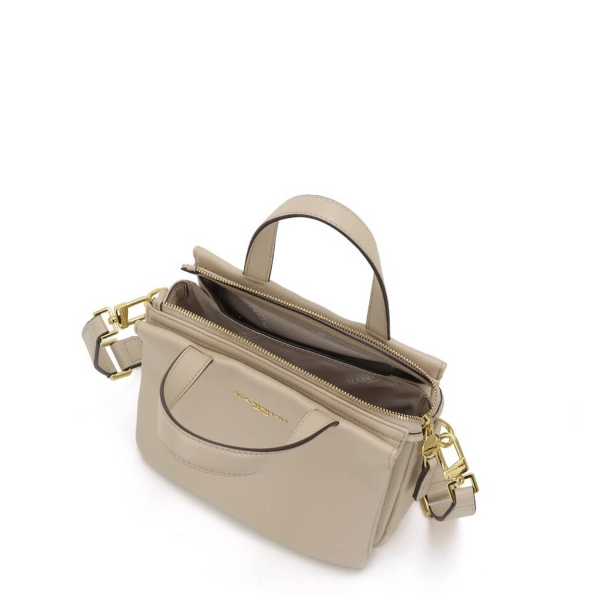NANNINI BORSA MANO BICE 18508 BEIGE