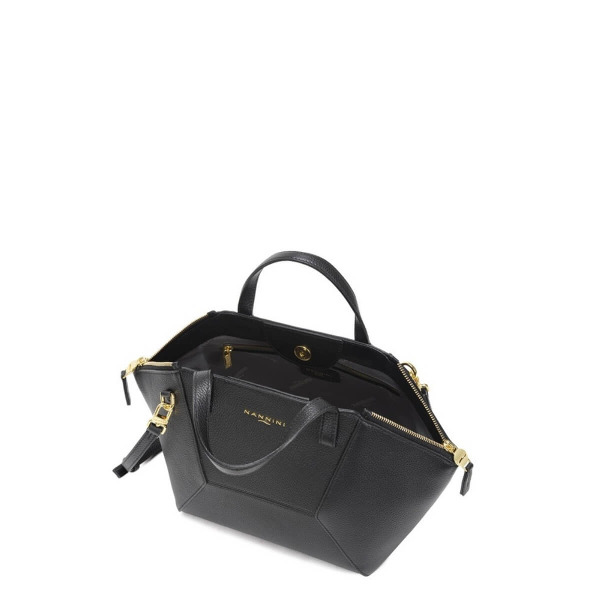 NANNINI BORSA MANO MASHA 19436 NERO