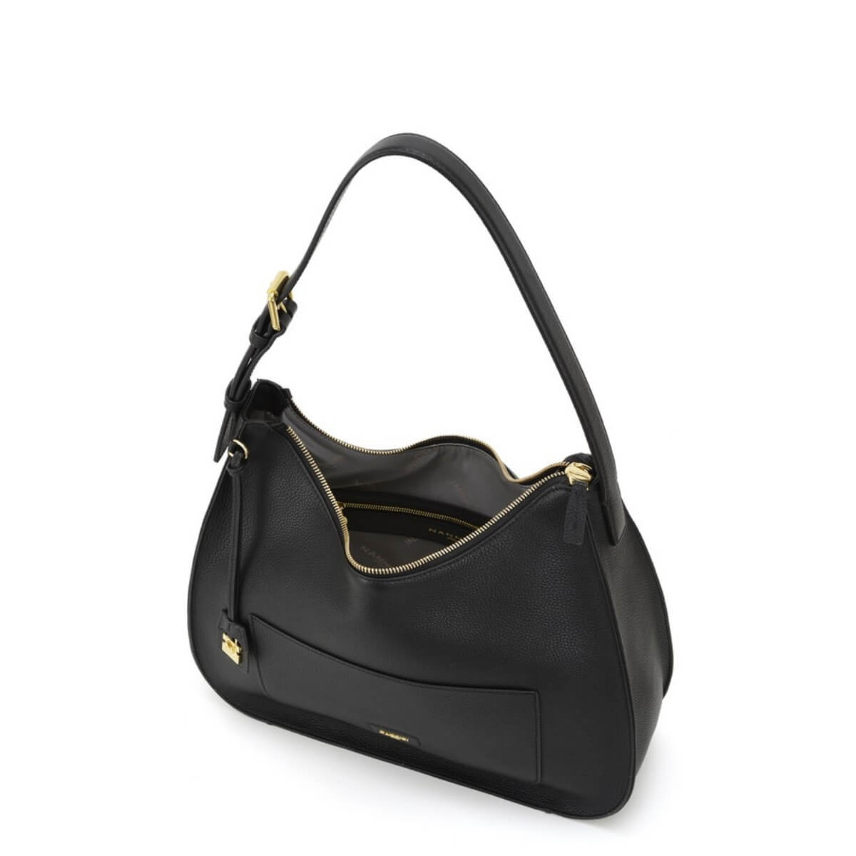 NANNINI BORSA SPALLA CARLA 18728 NERO