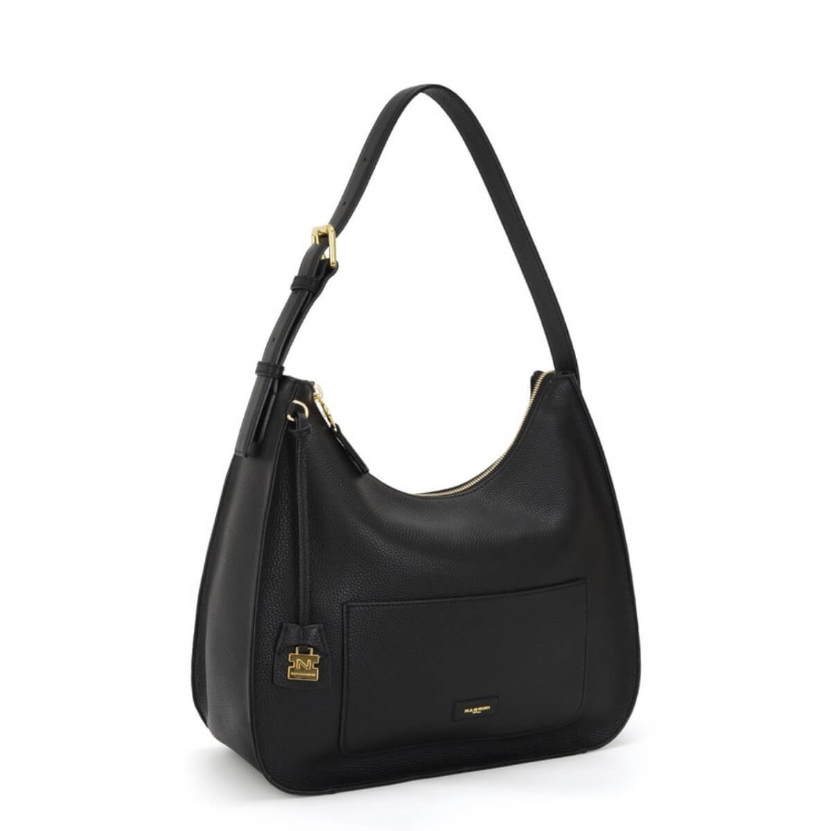 NANNINI BORSA SPALLA CARLA 18728 NERO