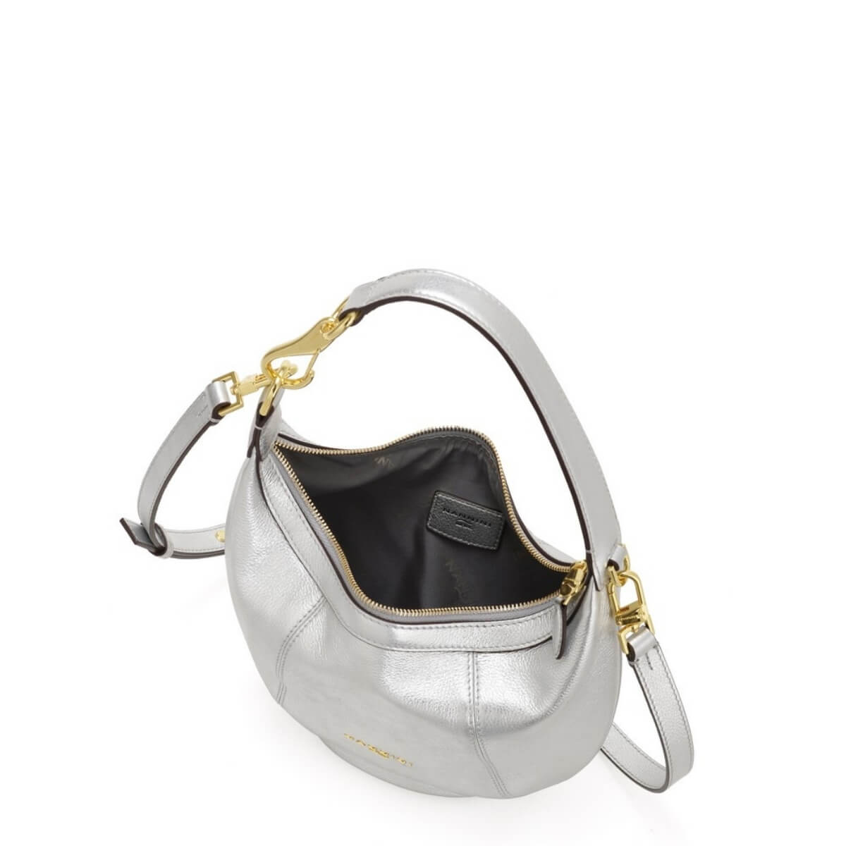 NANNINI BORSA SPALLA FILIPPA 19121 ARGENTO
