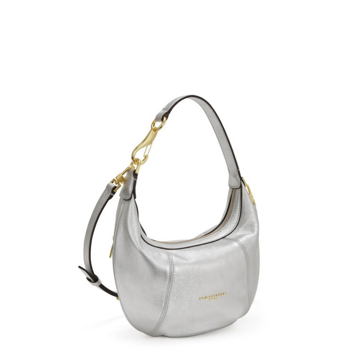 NANNINI BORSA SPALLA FILIPPA 19121 ARGENTO