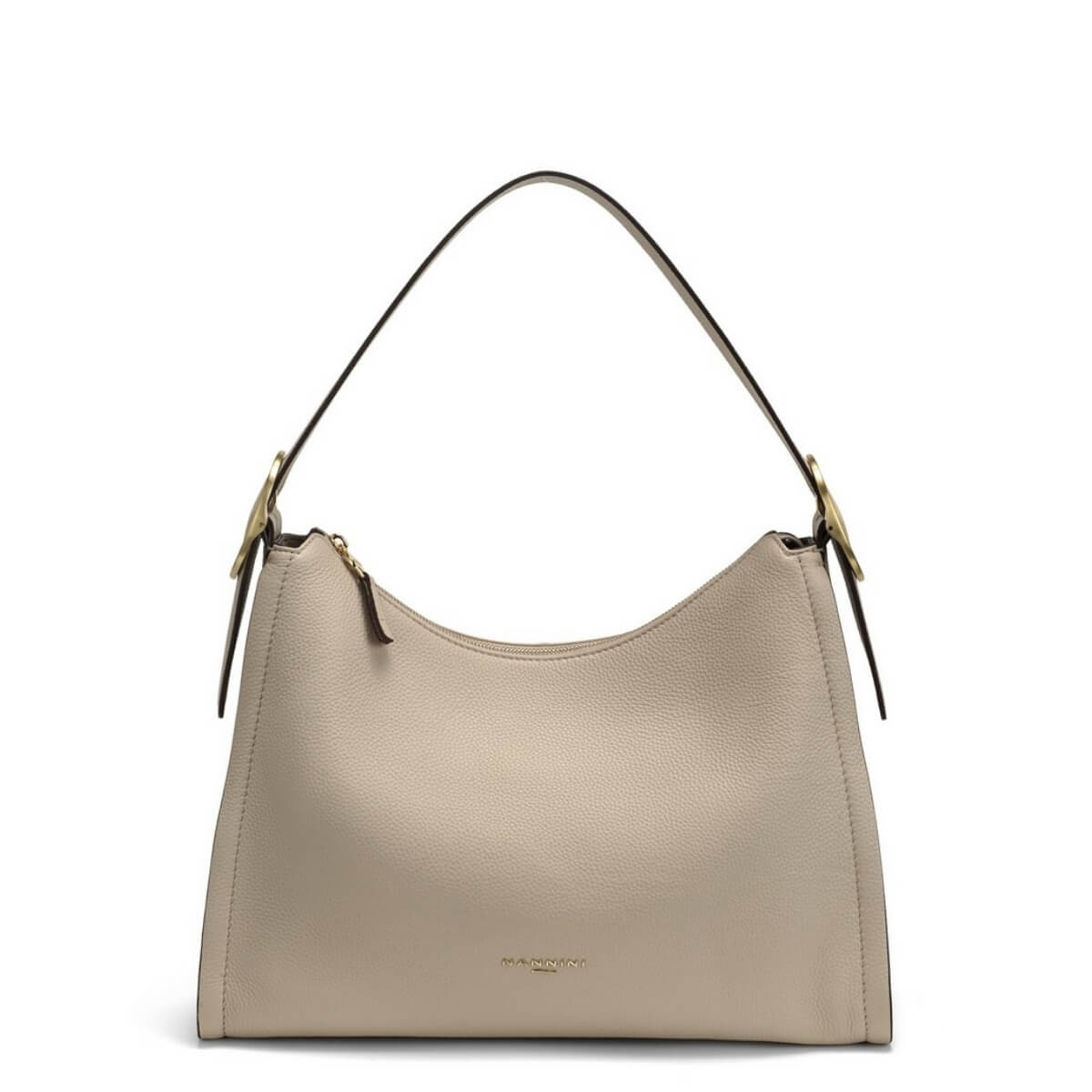 NANNINI BORSA SPALLA GRETA 19405 BEIGE