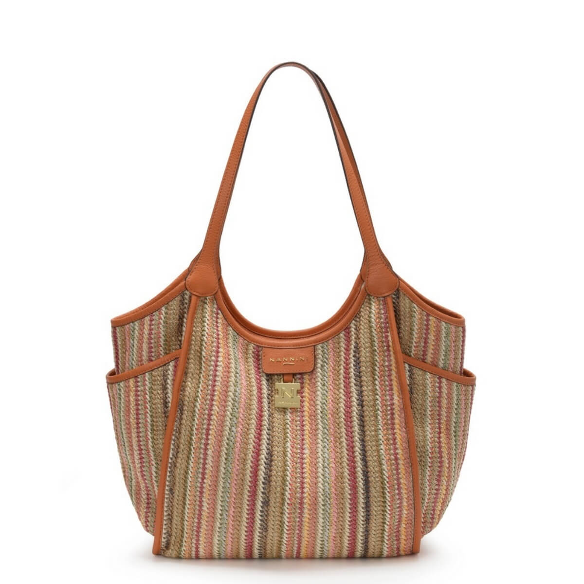 NANNINI BORSA SPALLA SIRIA 19400 ARANCIONE