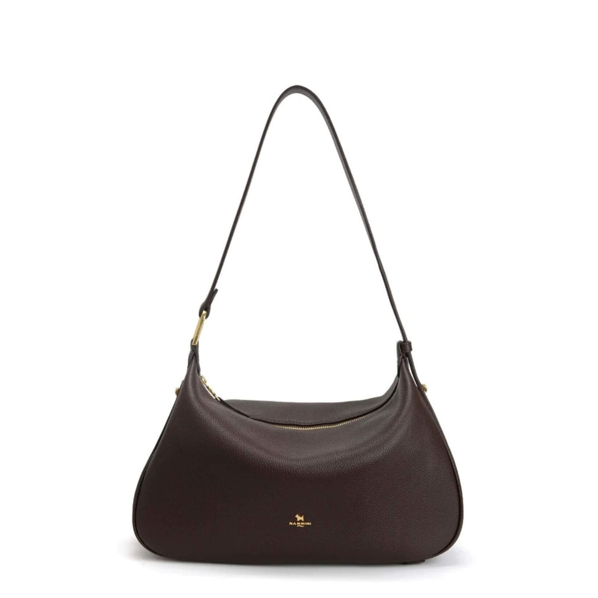 NANNINI BORSA A SPALLA KEIRA 18679 MARRONE