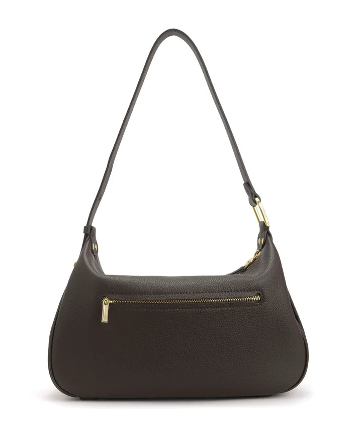 NANNINI BORSA A SPALLA KEIRA 18679 MARRONE