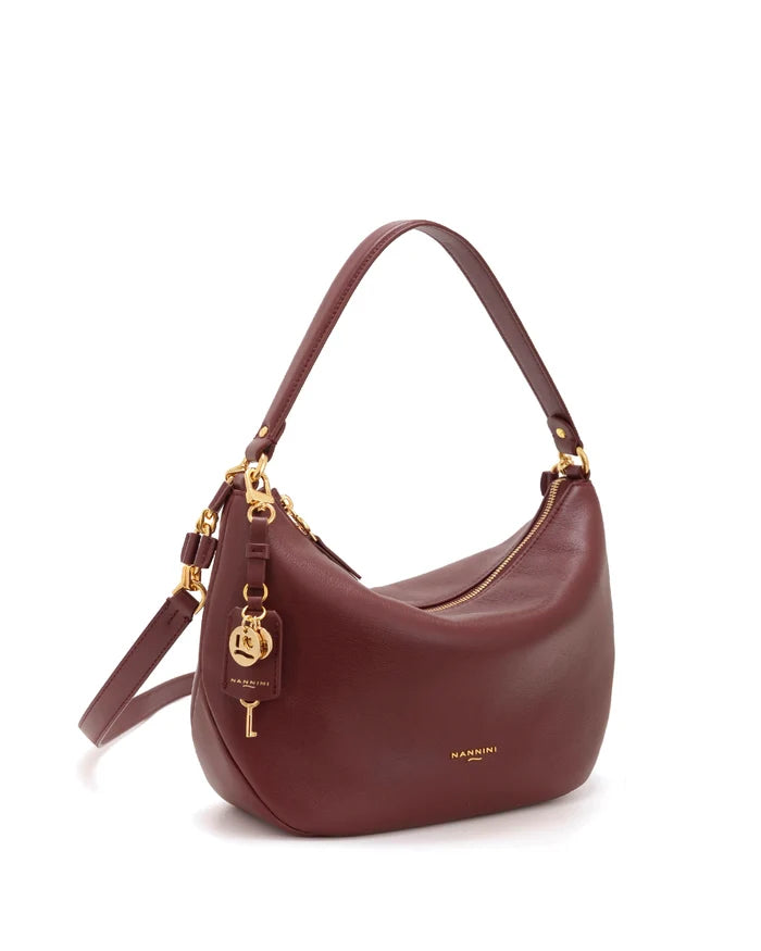 NANNINI BORSA A SPALLA YVONNE 18042 BORDEAUX