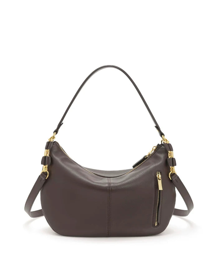 NANNINI BORSA A SPALLA YVONNE 18042 MARRONE