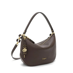NANNINI BORSA A SPALLA YVONNE 18042 MARRONE