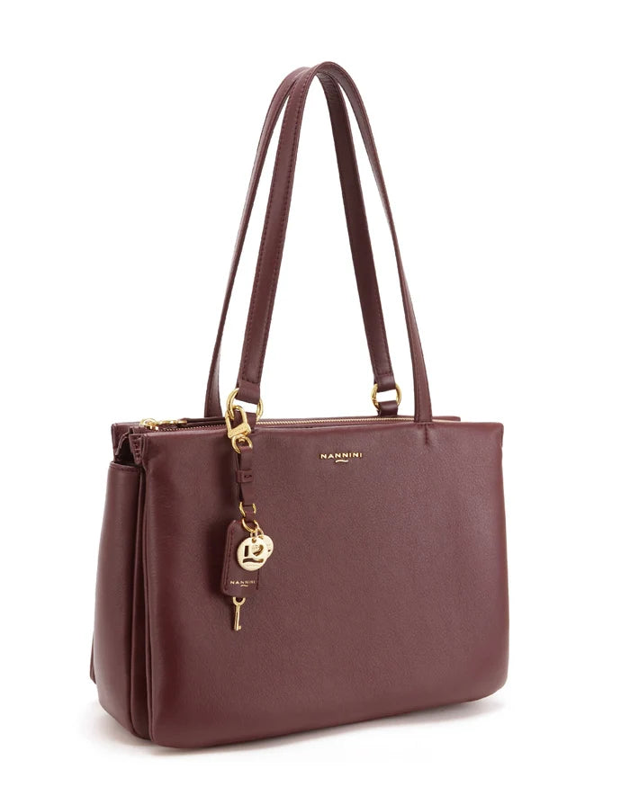 NANNINI BORSA A SPALLA YVONNE 18043 BORDEAUX